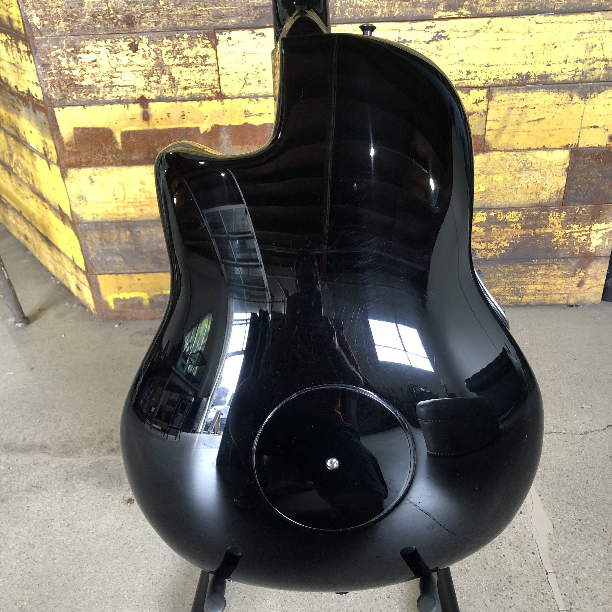2002 Ovation Adamas Q2 Graphite Acoustic/Electric Guitar - Owned by KK Downing of Judas Priest