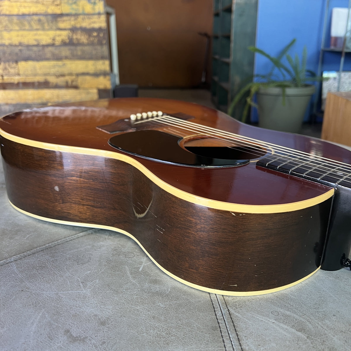 Vintage 1960-1962 Gibson LG-2 Sunburst – Player Grade X-Braced Acoustic with Pickup & Upgraded Fixed Bridge