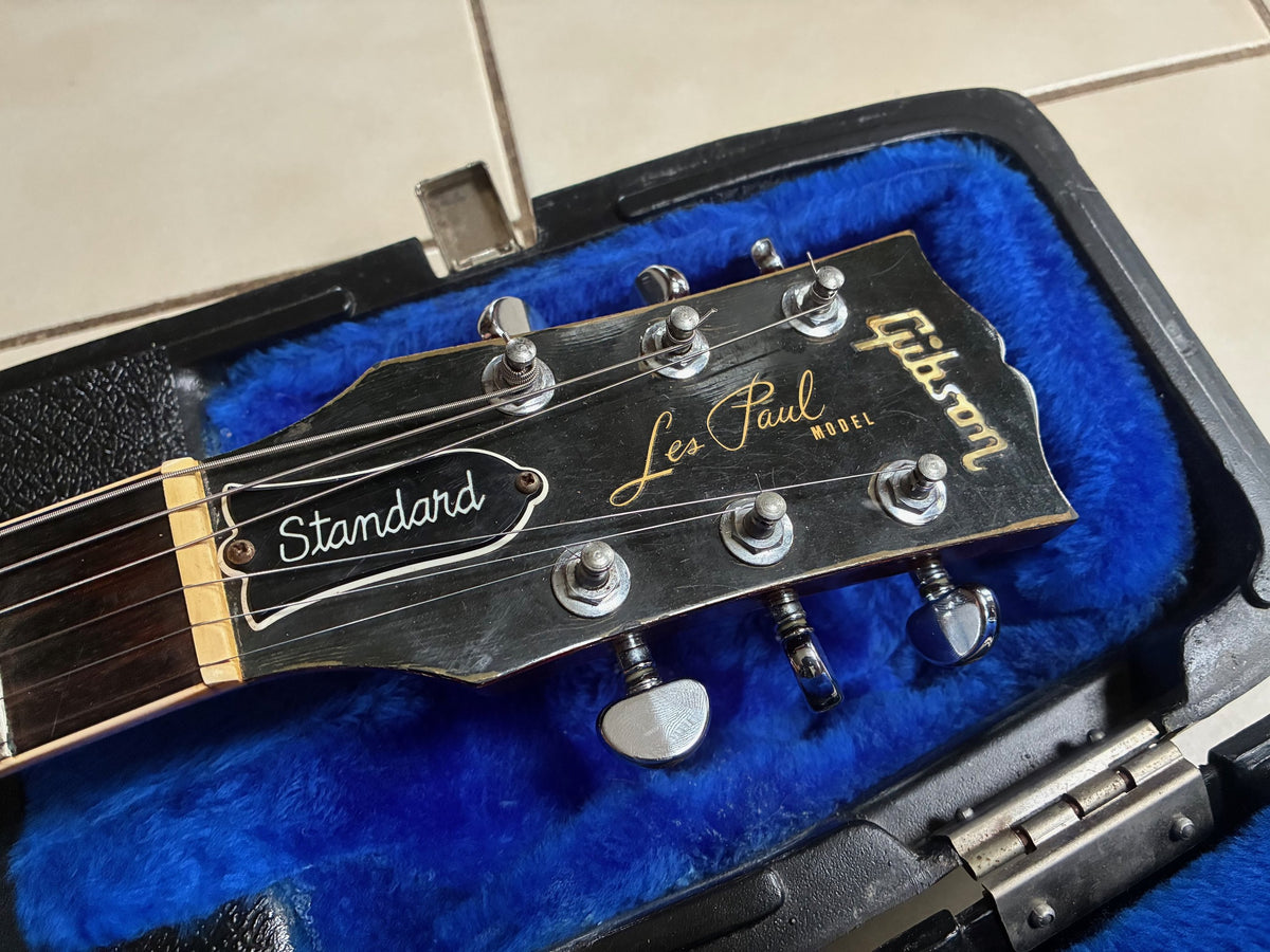 Vintage 1986 Gibson Les Paul Standard Guitar & Case - Sunburst
