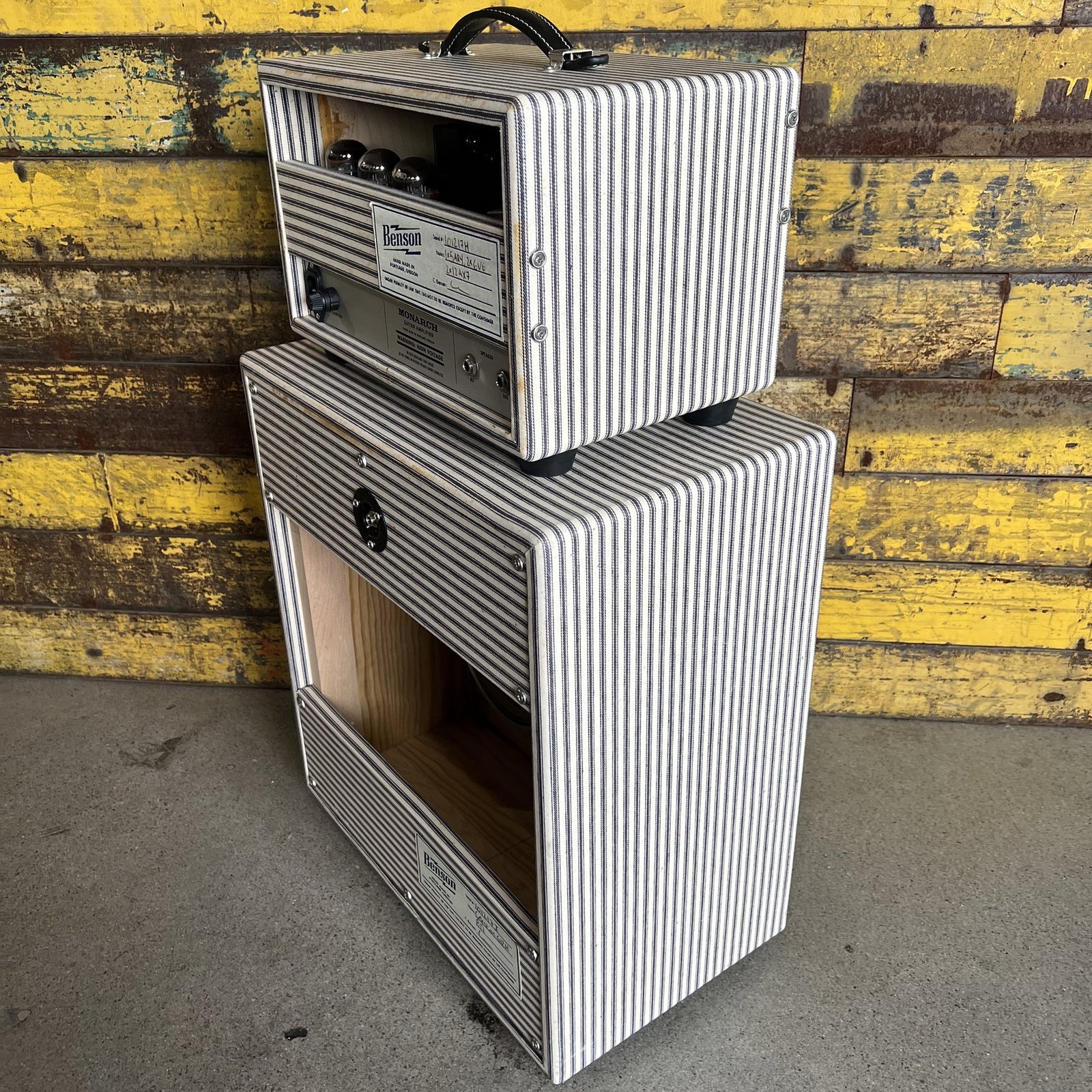 Benson Amps Monarch Point-to-Point Tube Amplifier Head & 1x12 Cabinet