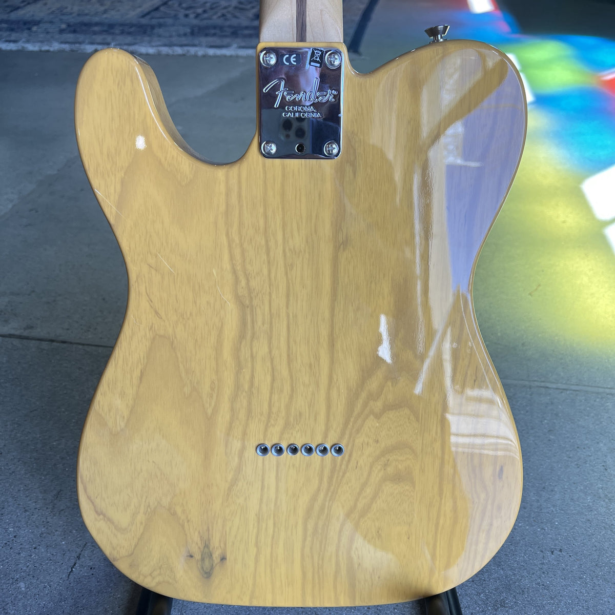Fender American Professional Telecaster Butterscotch Blonde back view