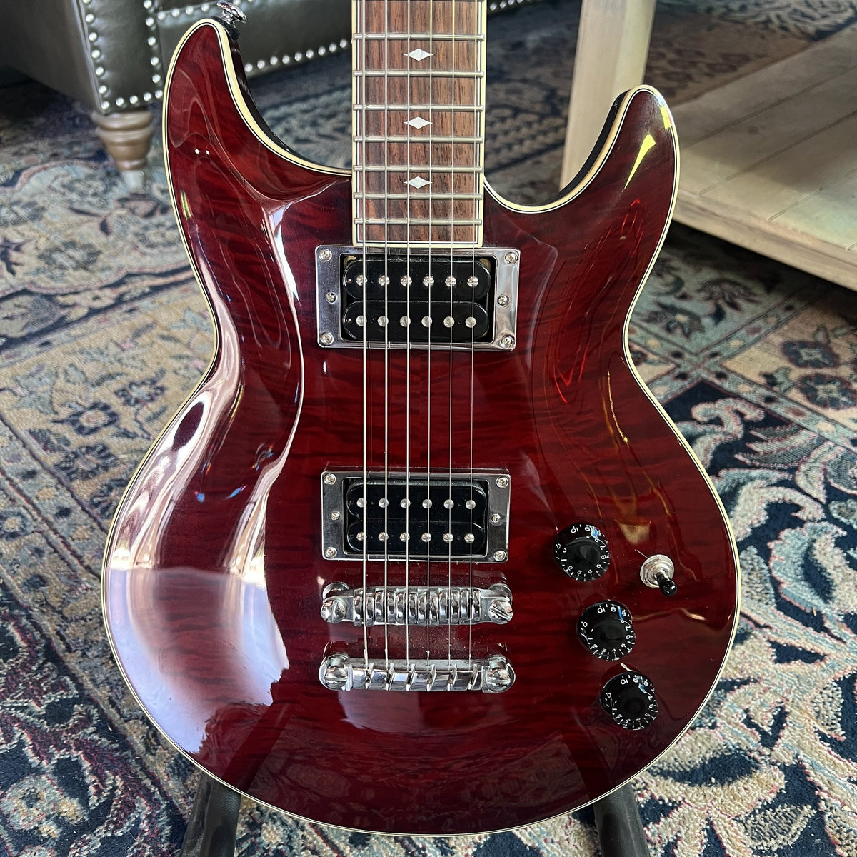 2010 Ibanez ARX320 Electric Guitar | Transparent Cherry | Excellent Condition
