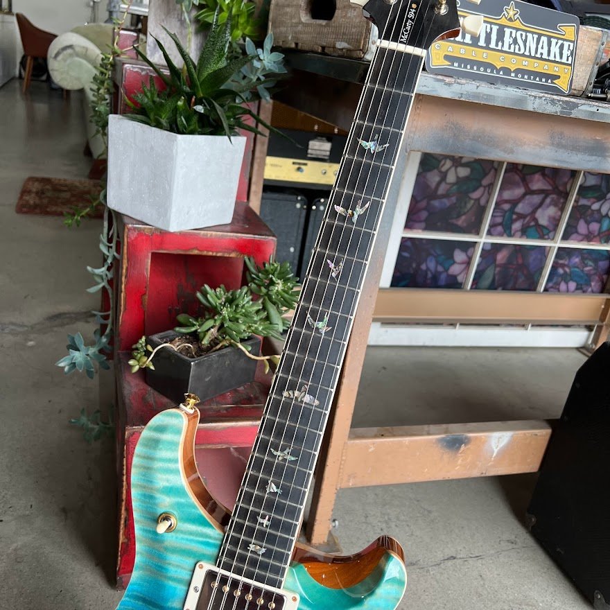 PRS McCarty 594 Hollowbody II Artist Package - Blue Fade