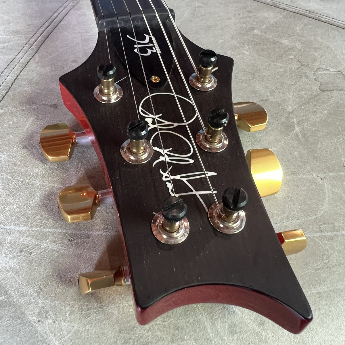 PRS 513 Wood Library 10 Top - 2019 - Blood Orange