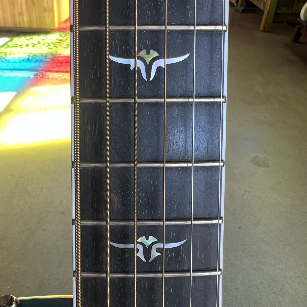 Taylor T5-C Thinline 5-Way - Blue Edgeburst
