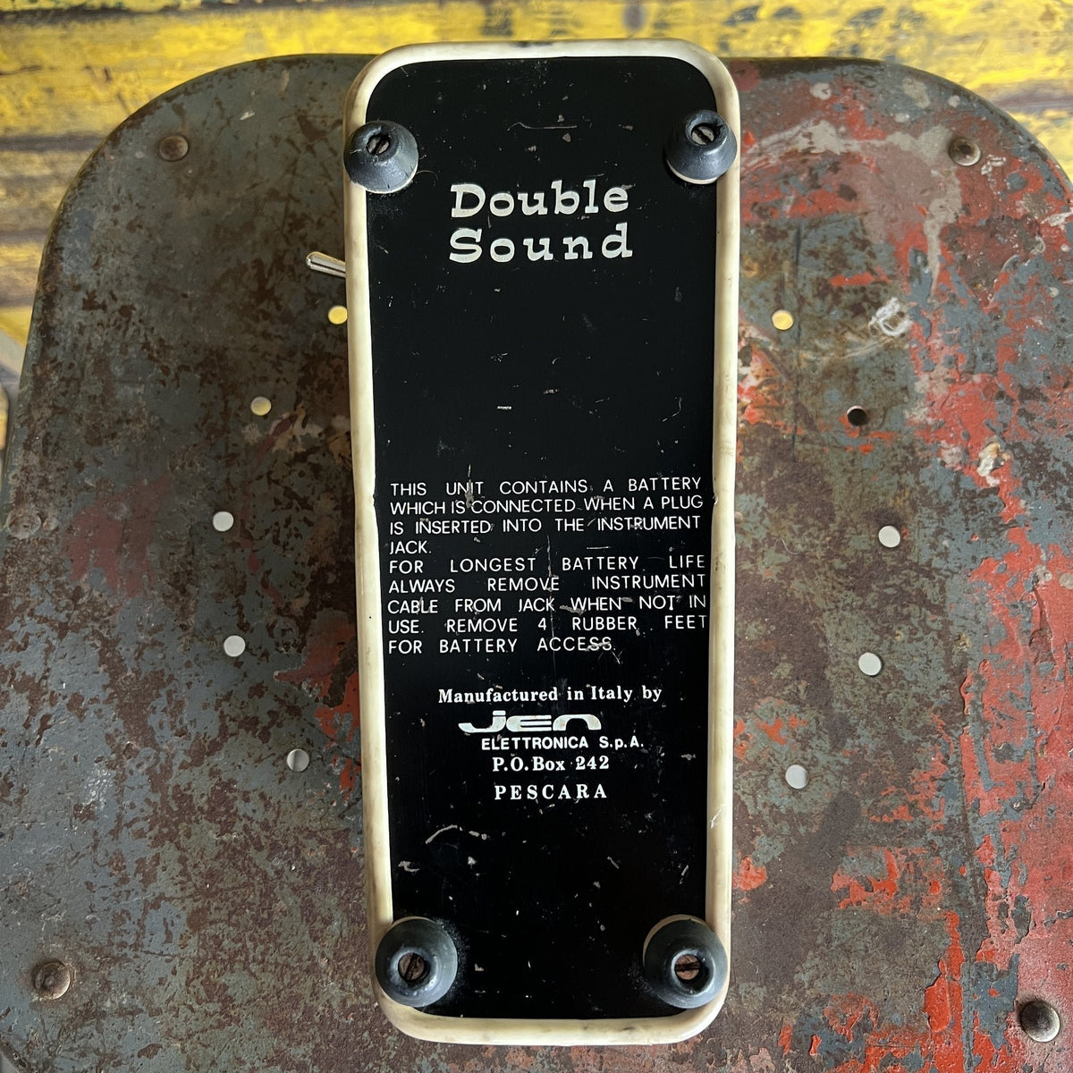 Vintage JEN Elettronica Double Sound Wah