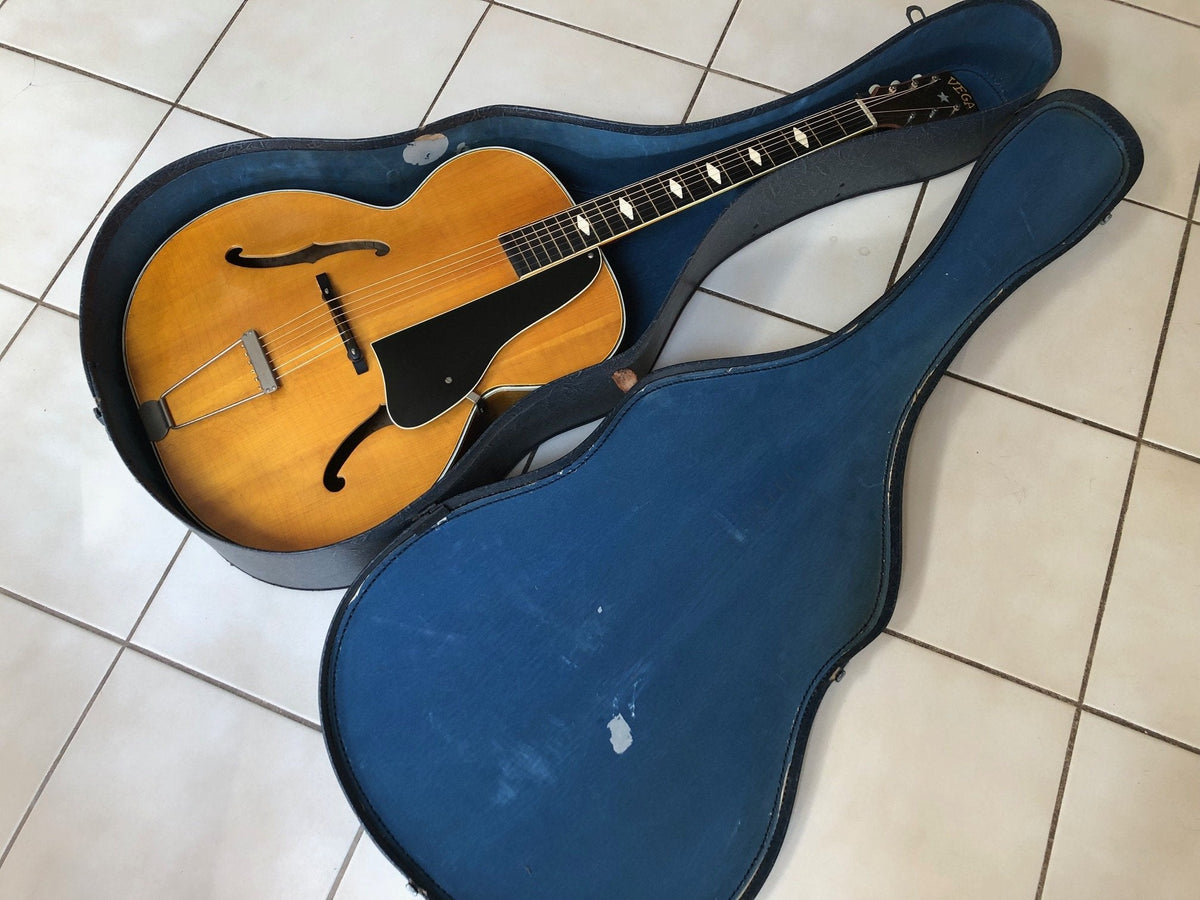 Vintage Vega C-66 advanced model archtop guitar 1930’s 1940’s