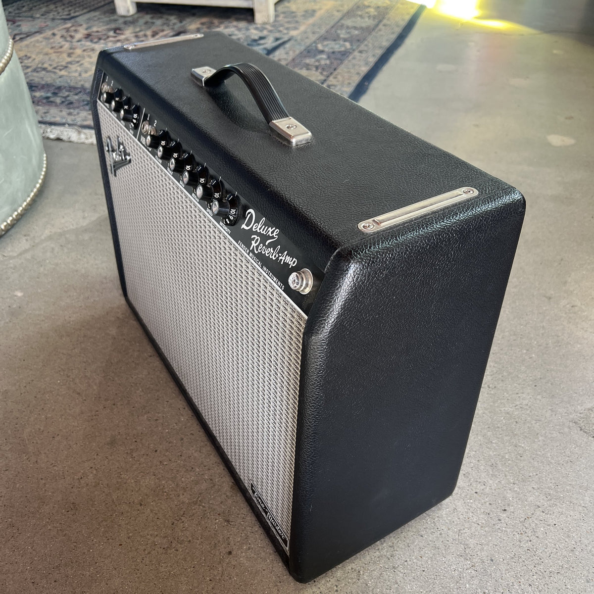 Used Fender Tone Master Deluxe Reverb Amplifier - Black | Cottonwood Music Emporium