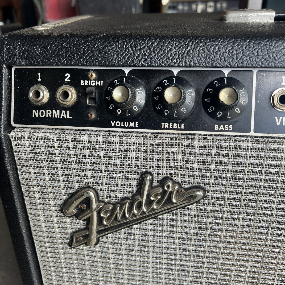 1963 Vintage Blackface Fender Pro-Amp, 40w 1x15