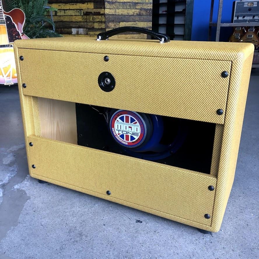 Swart Amplifier Atomic ST Speaker Cabinet 1x12 - BV25 - Tweed