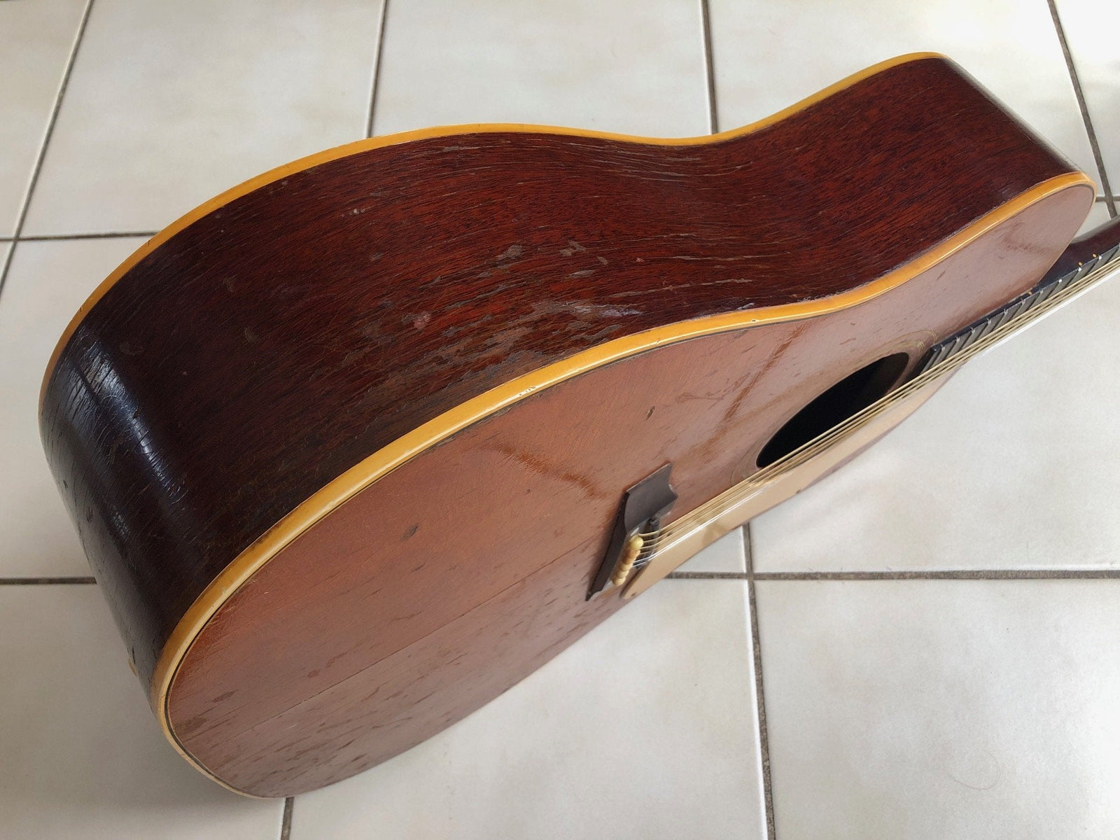 Vintage 1968 Gibson J-45 Acoustic Guitar - Cherry Red