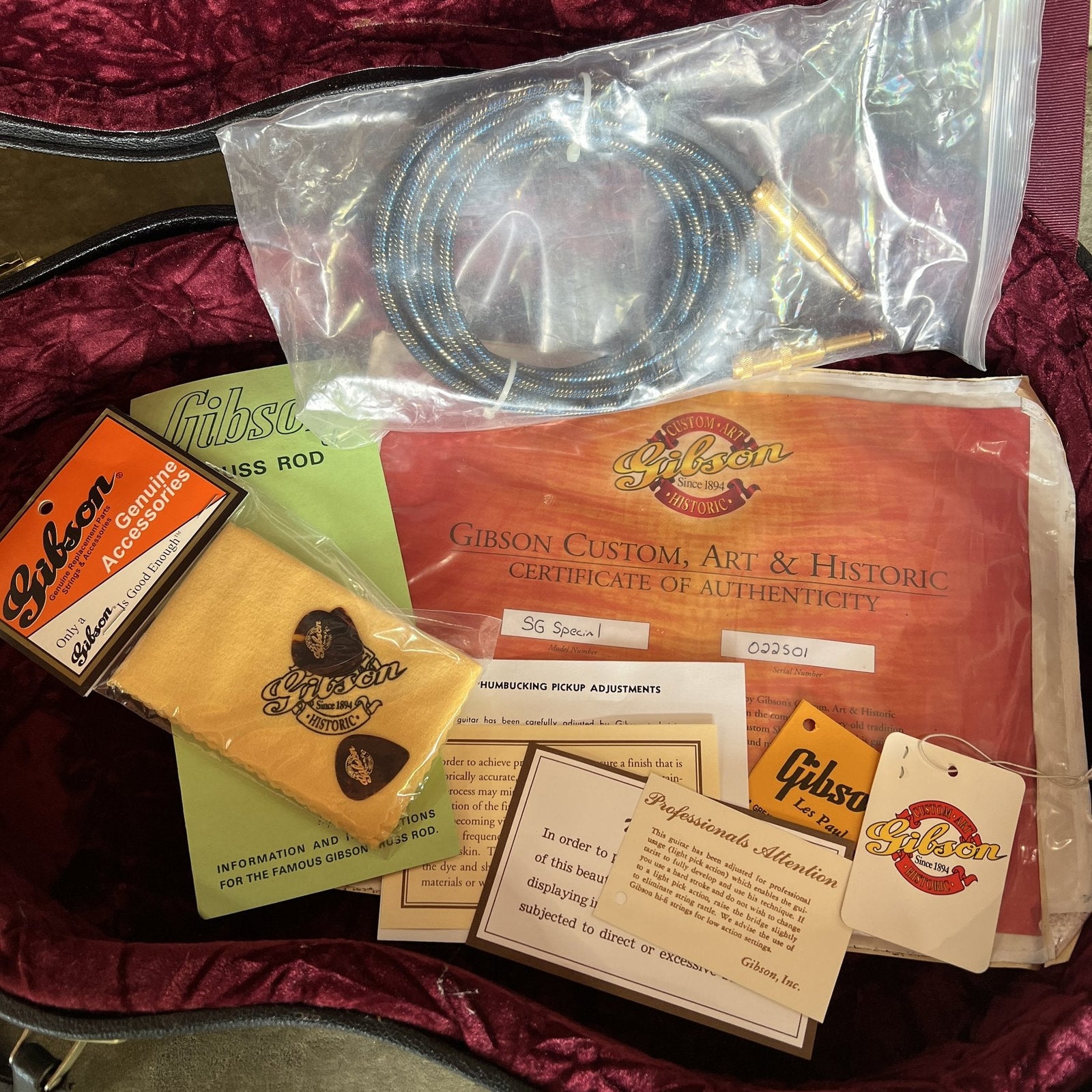 2002 Gibson SG Special Custom Shop