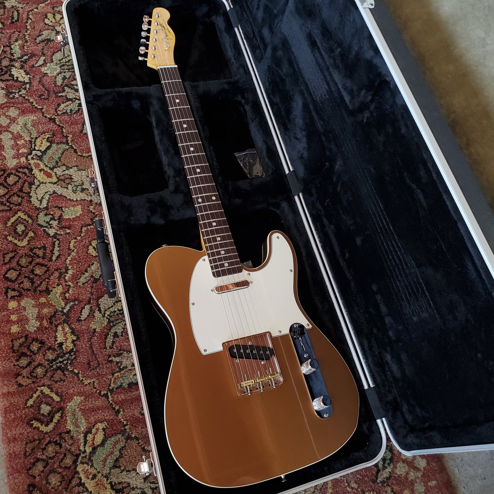 2022 Fender JV Modified '60s Custom Telecaster - Firemist Gold