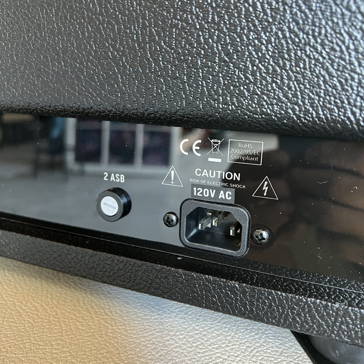 Divided by 13 CCC 9/15 Head - Black Bronco Tolex / Cream V