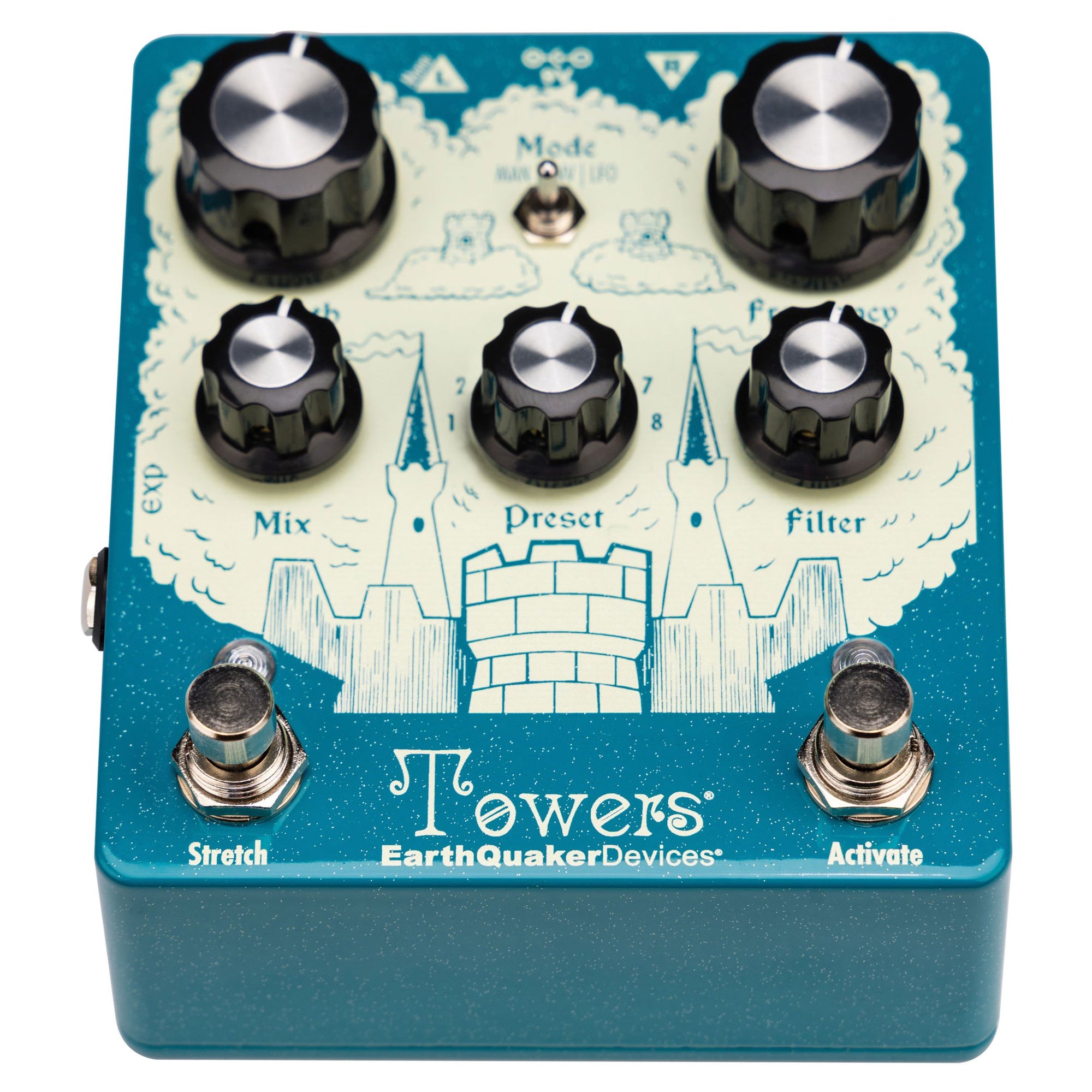 EarthQuaker Devices Towers V1 Stereo Soundscape Generator | EQD