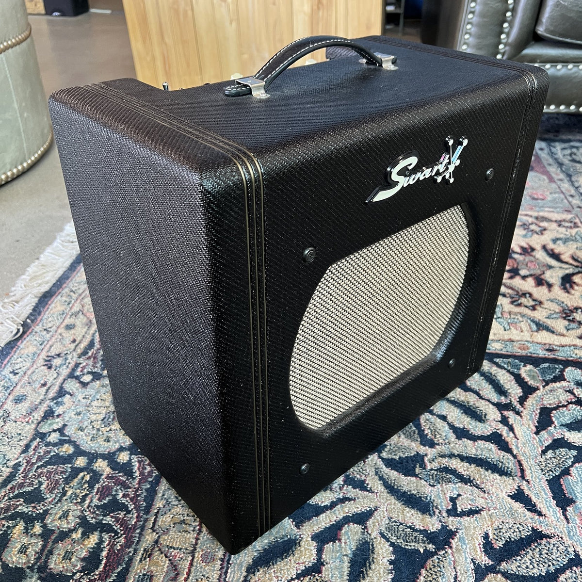 Swart Space Tone Reverb (STR) – Custom Black "Tuxedo" AST Finish (SN #286)