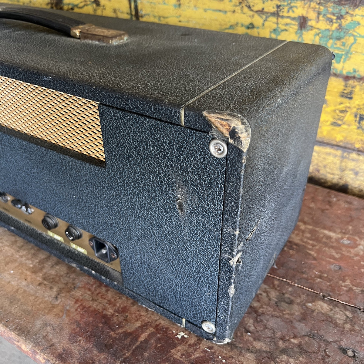 1967 Marshall JTM 50 "Black Flag" Plexi | Original Drake 784-128 & Vintage Tesla Blue Glass EL34s