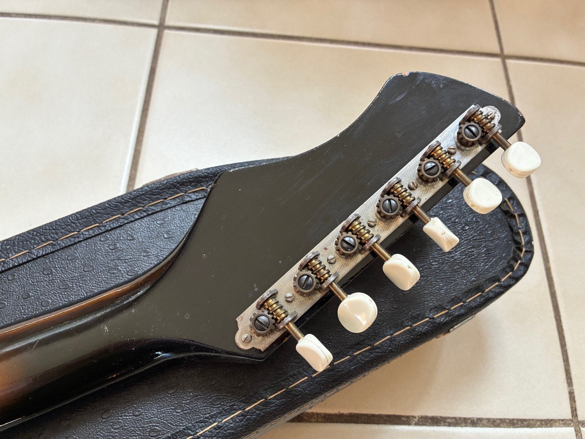 Vintage 1960's Harmony Bobkat Dearmond Gold Foil Pickup