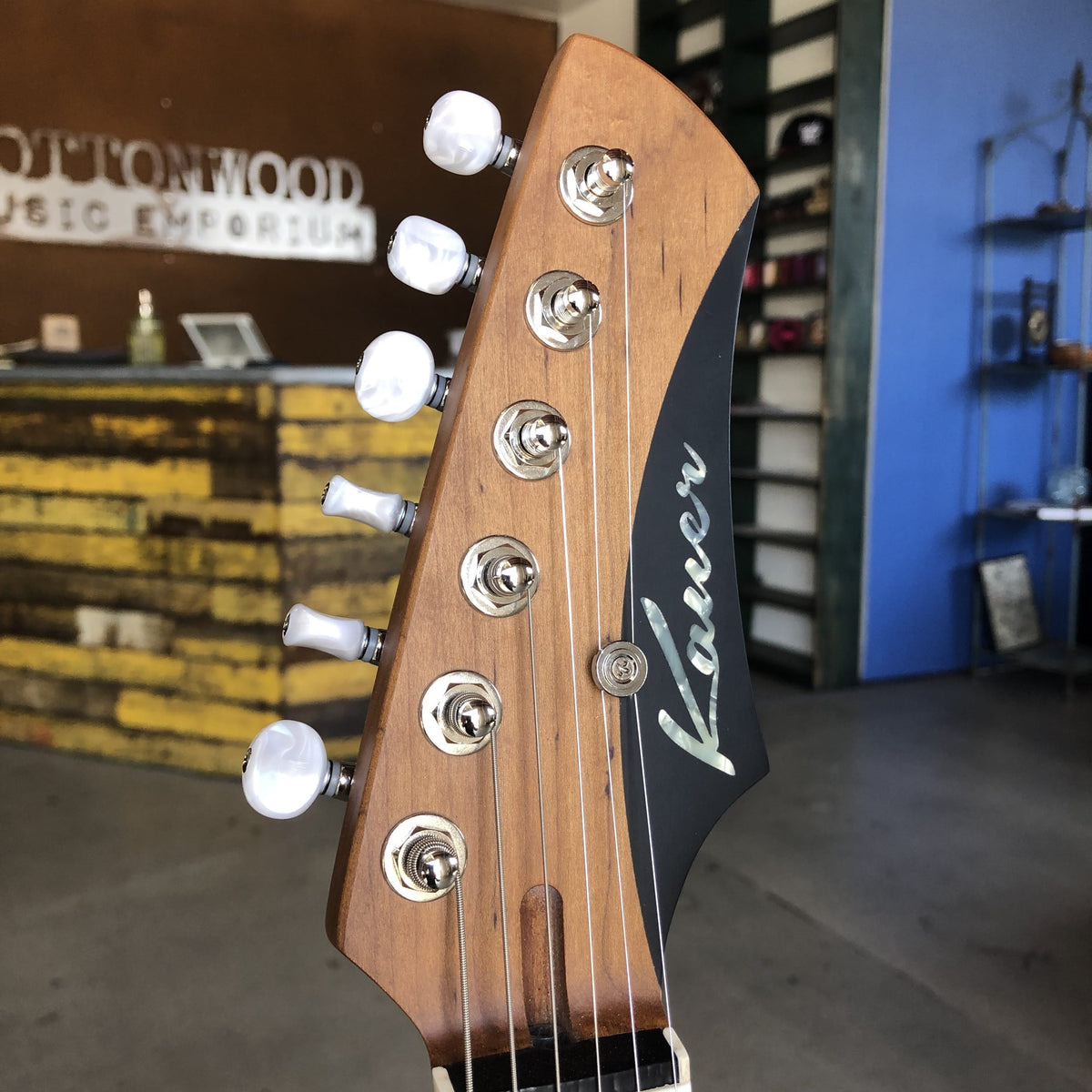 Kauer Guitars Korona - Satin Olive Green - #104