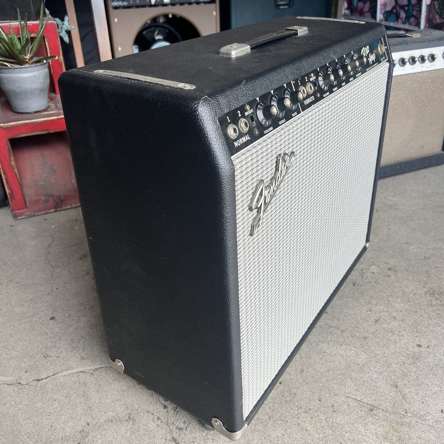 1963 Vintage Blackface Fender Pro-Amp, 40w 1x15