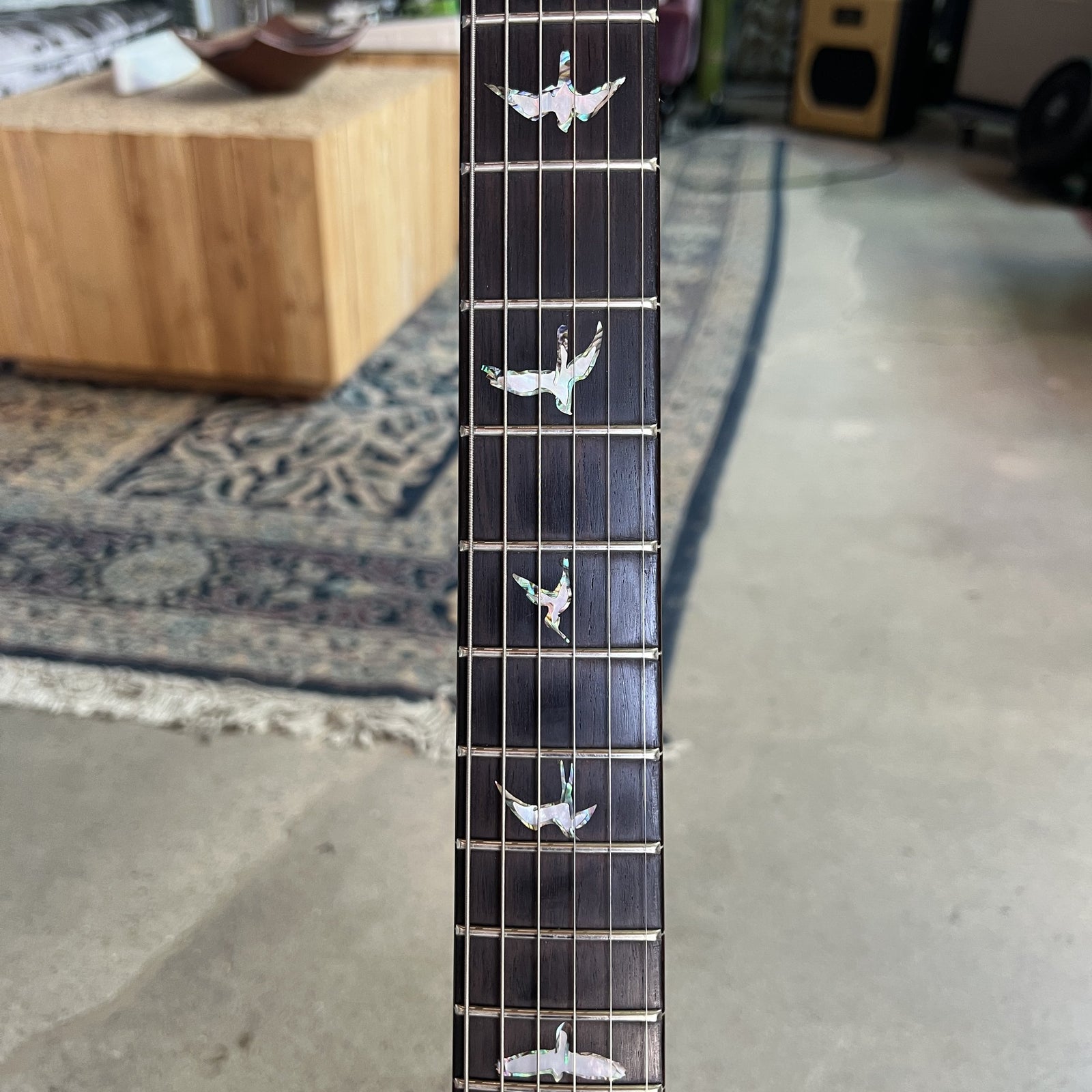 PRS 513 Wood Library 10 Top - 2019 - Blood Orange