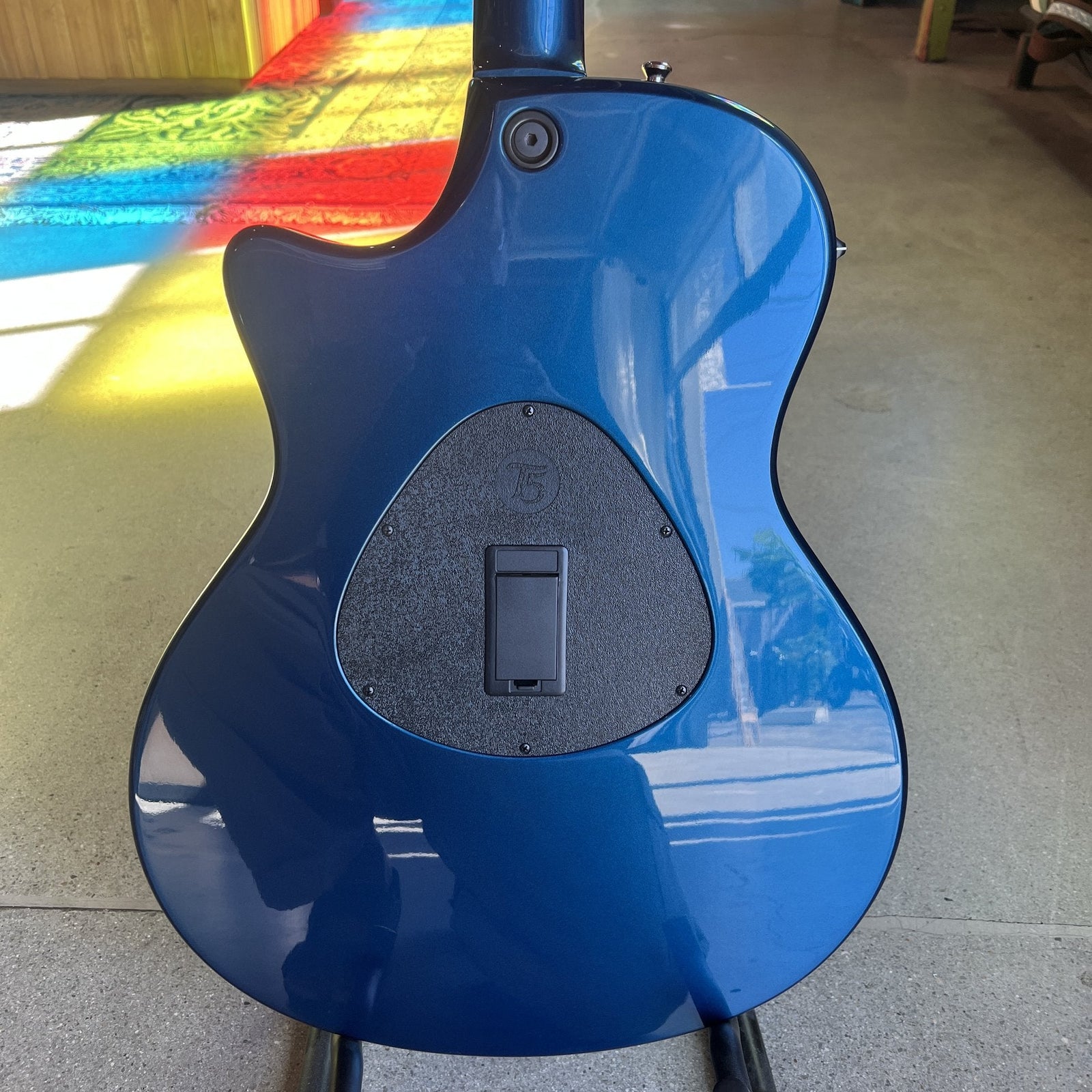 Taylor T5-C Thinline 5-Way - Blue Edgeburst