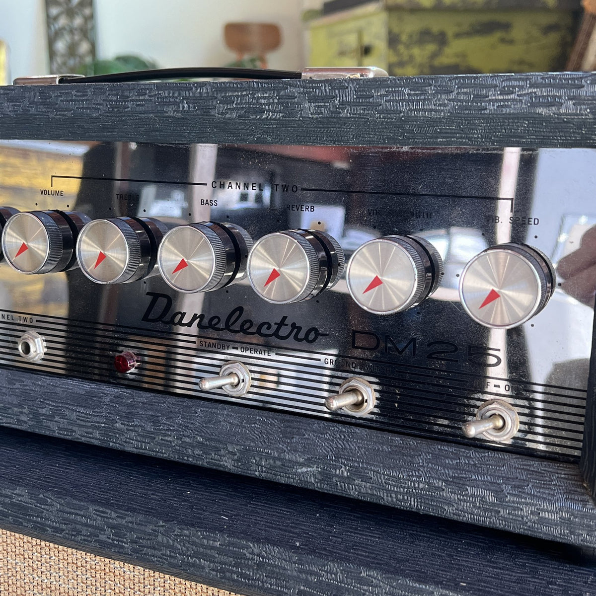 1965 Danelectro DM25 Guitar Amplifier - Head / Cabinet