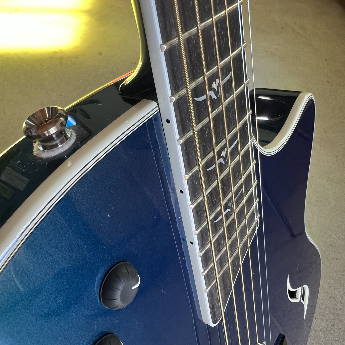 Taylor T5-C Thinline 5-Way - Blue Edgeburst