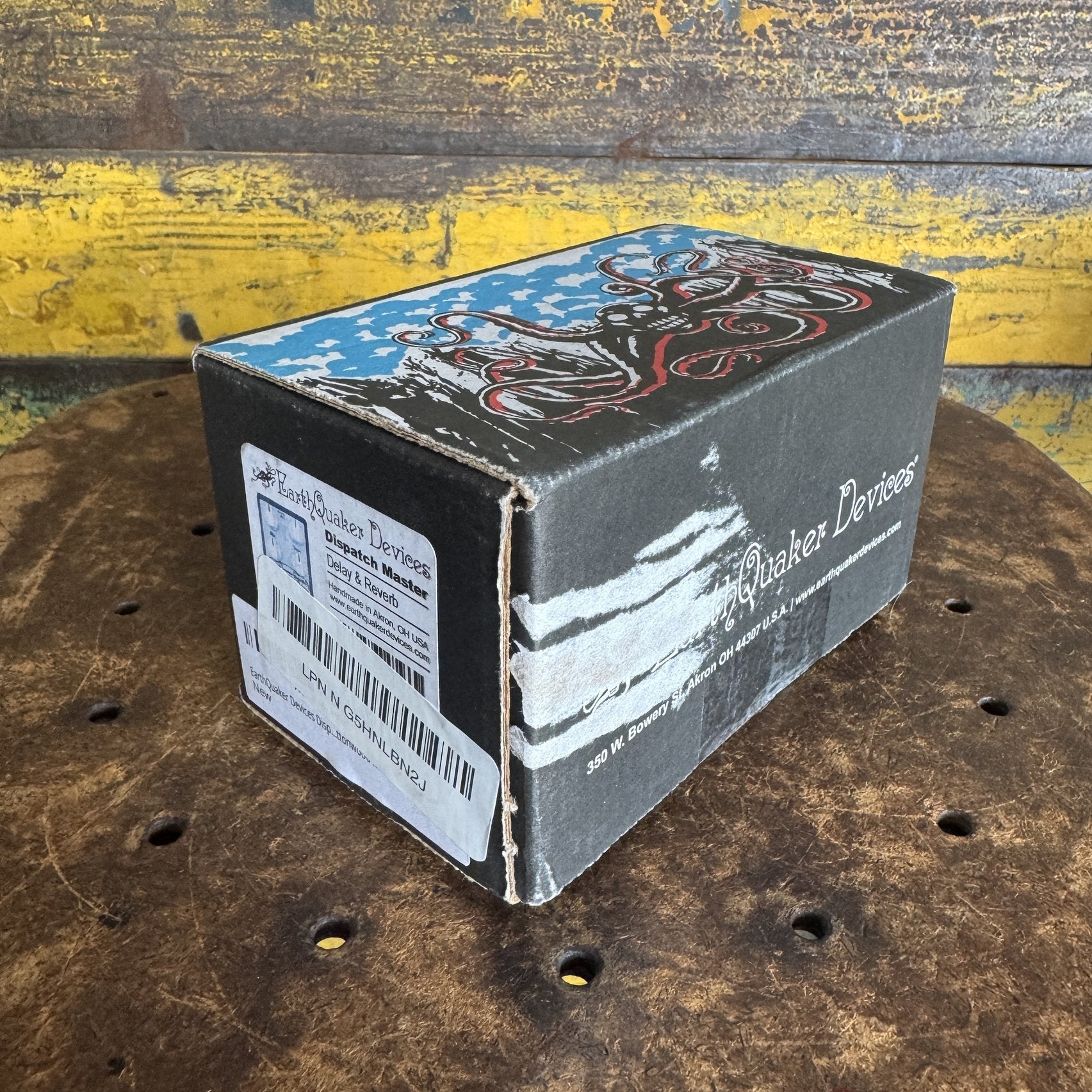 EarthQuaker Devices Dispatch Master - Cottonwood Special Hammertone Blue Colorway