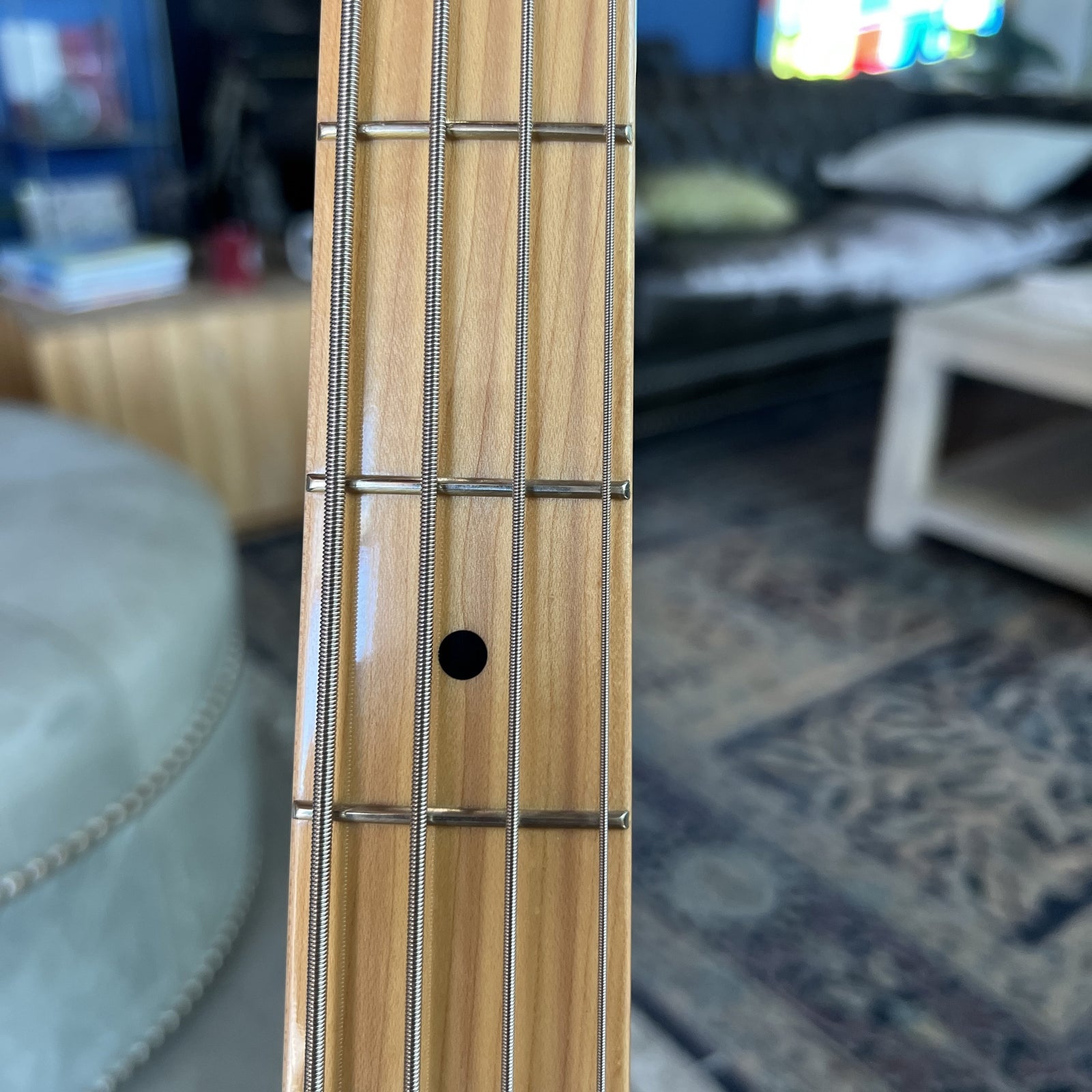 Fender Made in Japan (MIJ) Limited International Color Precision Bass – Morocco Red (2023)