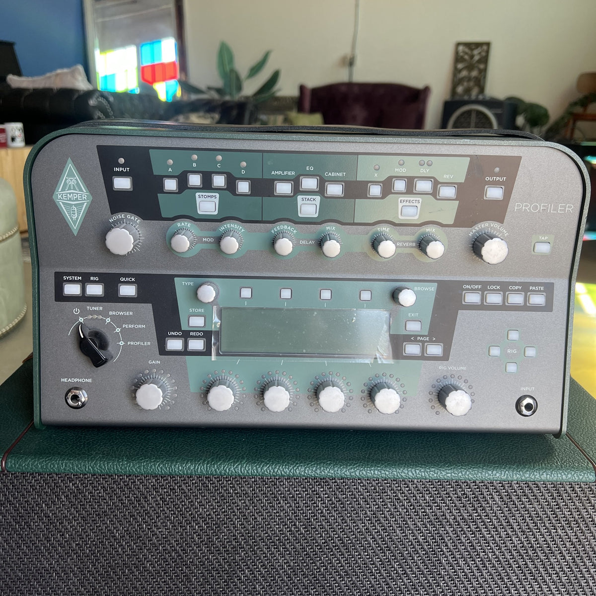 Kemper Profiler PowerHead MK1 & Passive Kabinet K12K-200 Bundle - Green