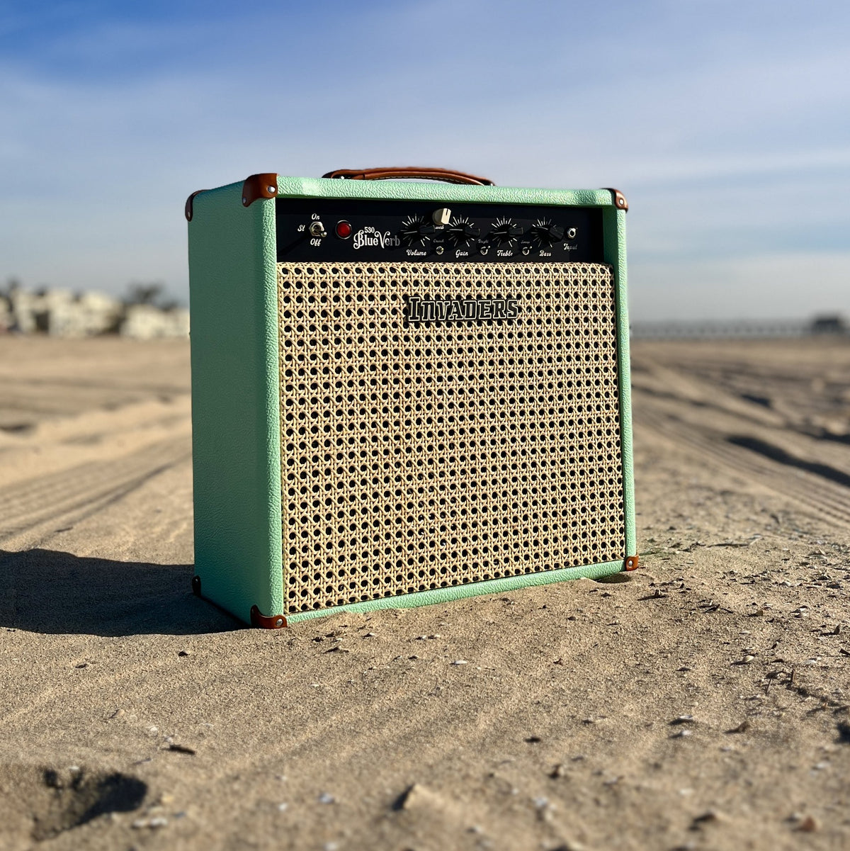 Invaders Amplification 530 BlueVerb Combo - Surf Green