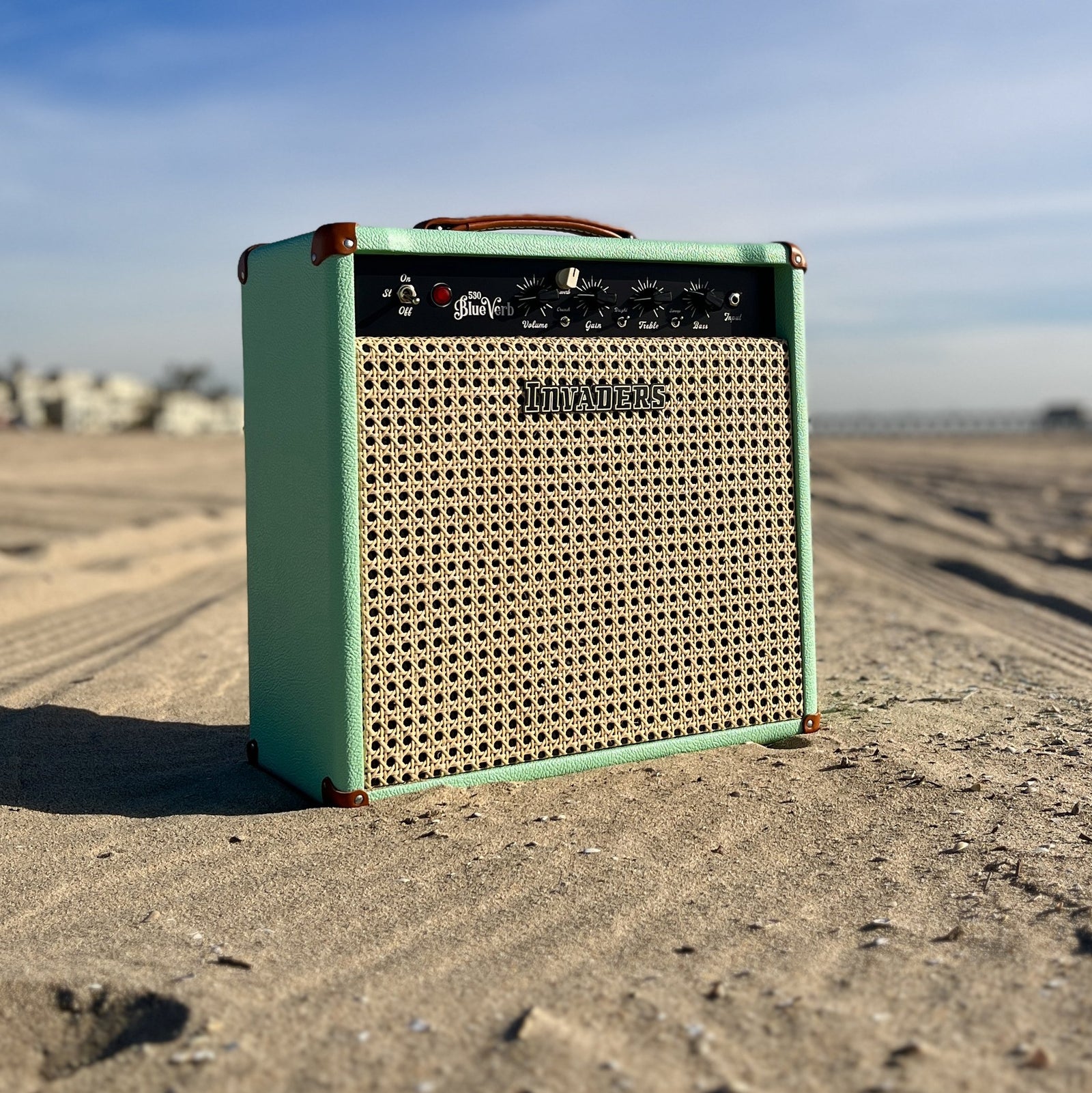 Invaders Amplification 530 BlueVerb Combo - Surf Green