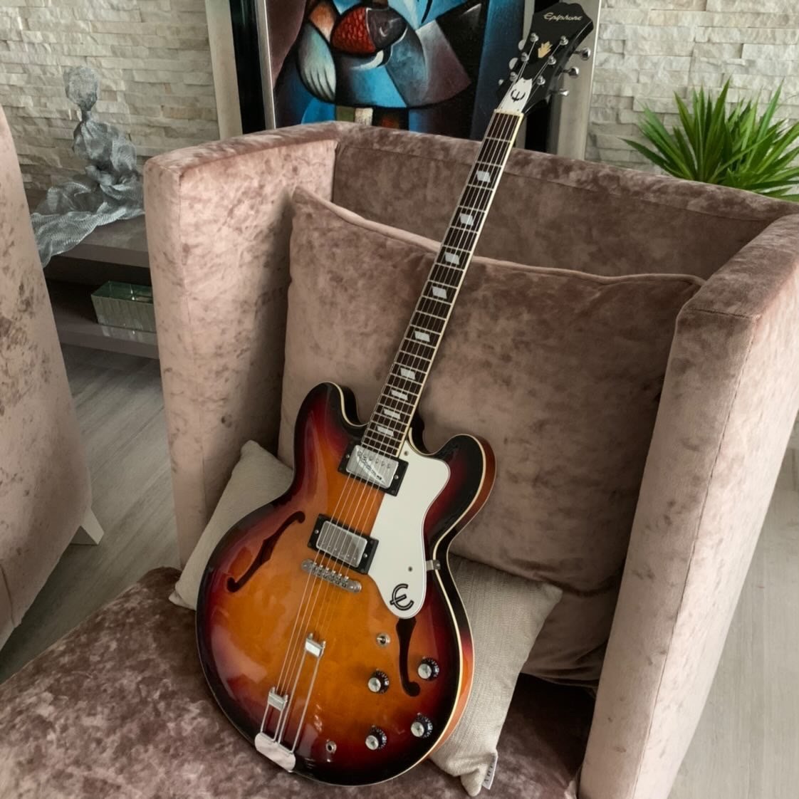 Epiphone Riviera - 1995 Peerles Korea