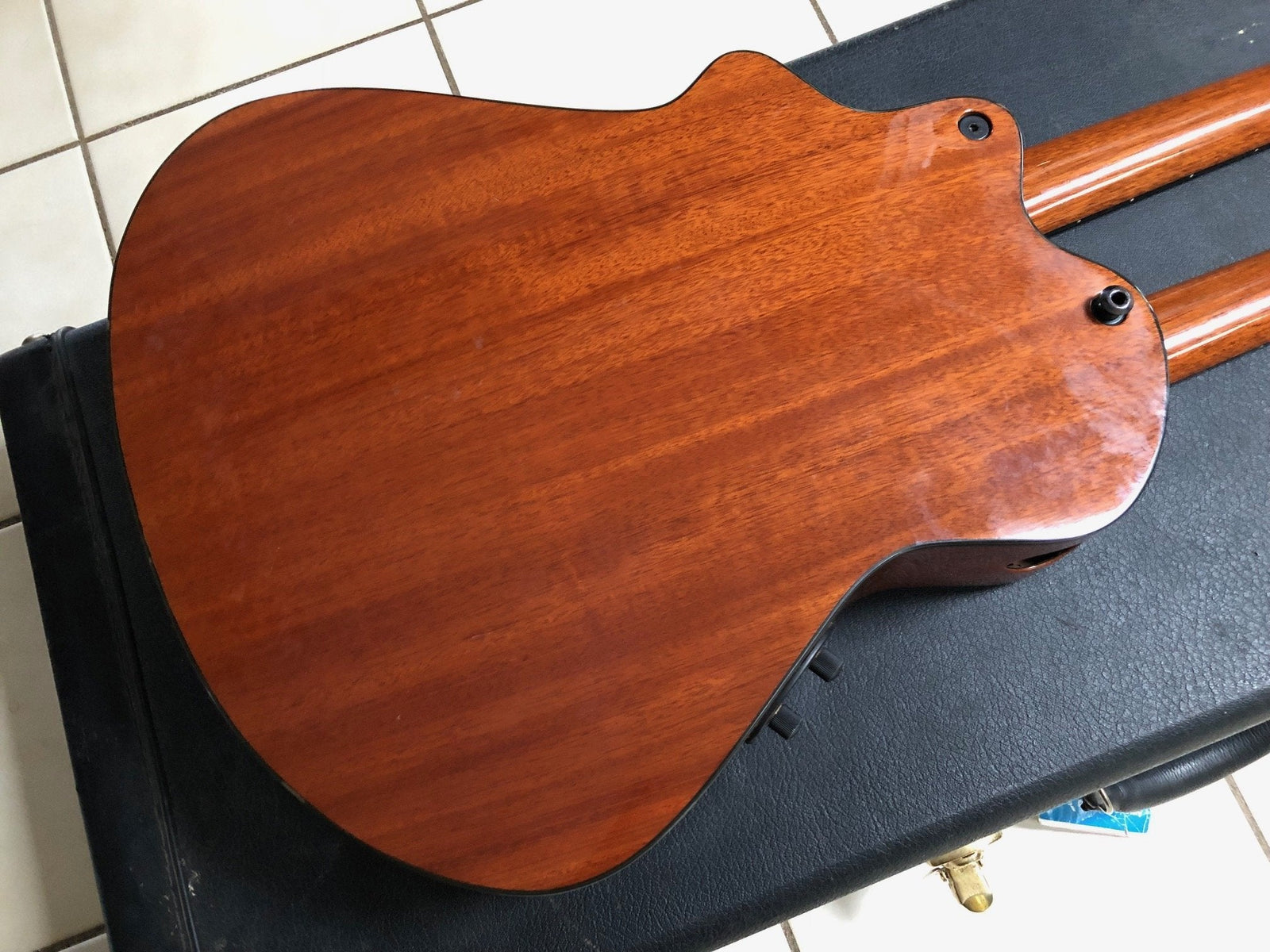 2011 Veillette Double Neck Acoustic Guitar w/Flight Case