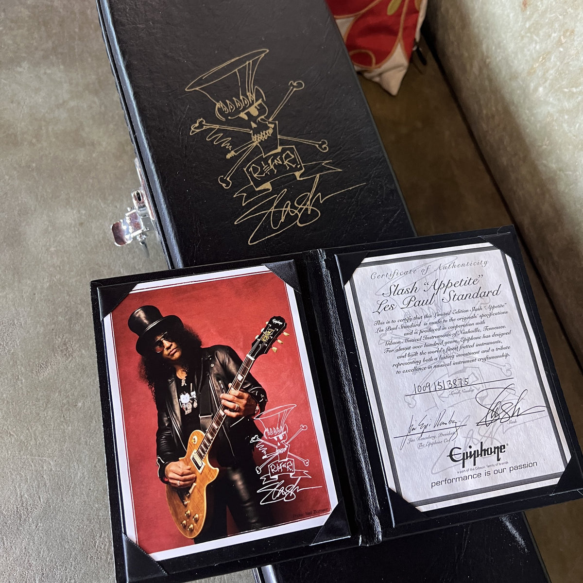 2010 Epiphone Les Paul Premium – Slash "Appetite for Destruction" Limited Edition (1 of 3,000)