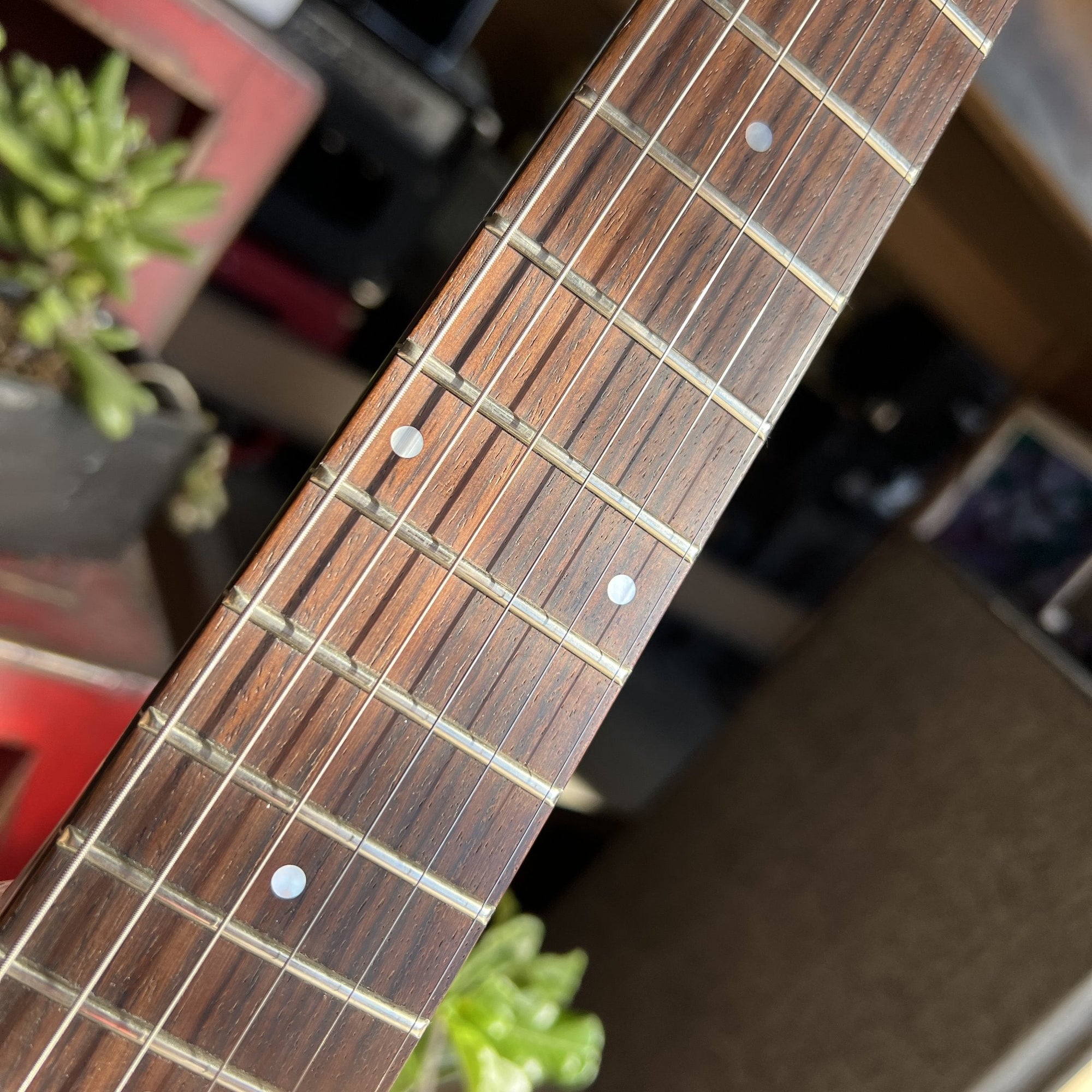2018 Ernie Ball Music Man Luke III - Boysenberry Flame