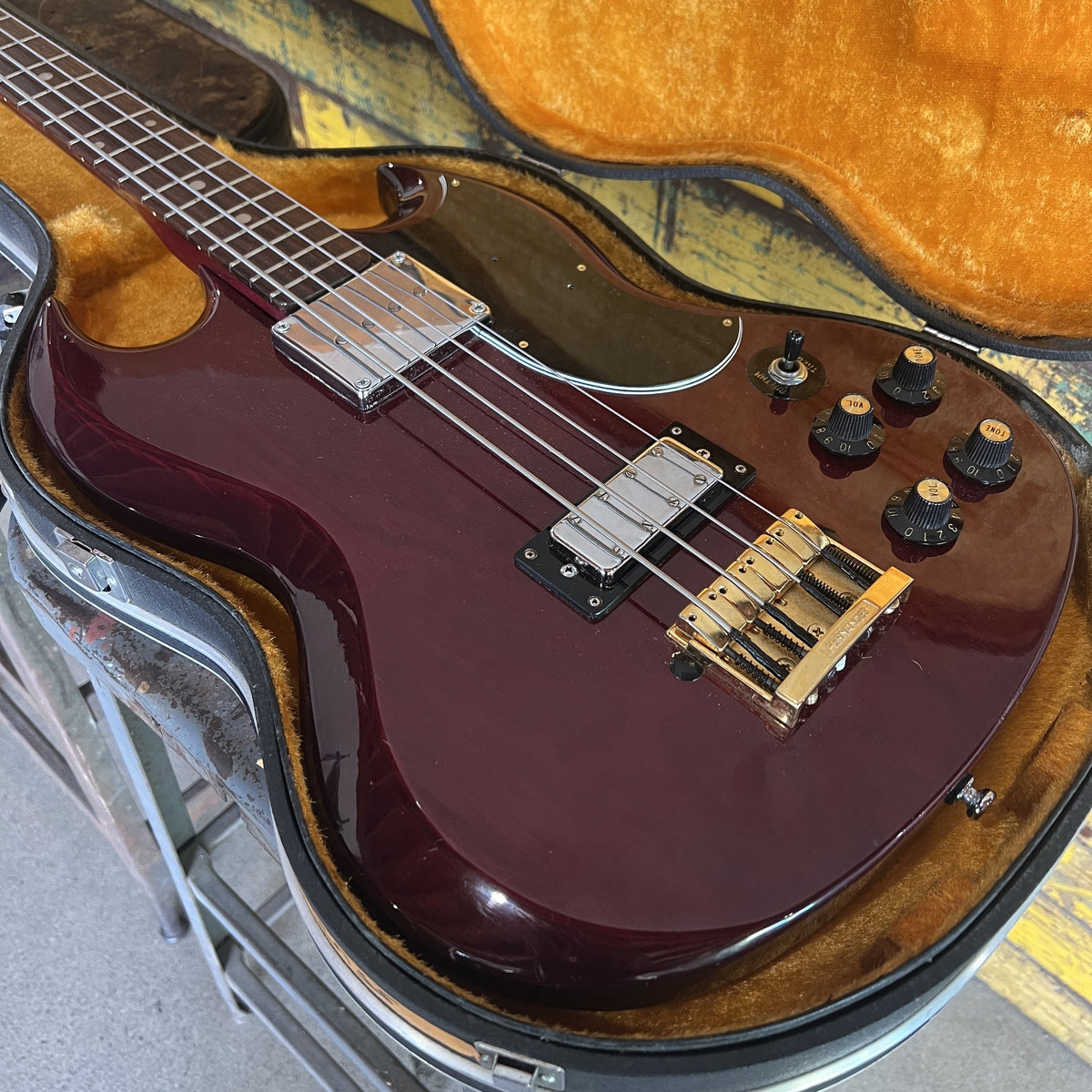 Vintage 1970s Greco EB420 Bass - Cherry Red (MIJ) | Buy Online