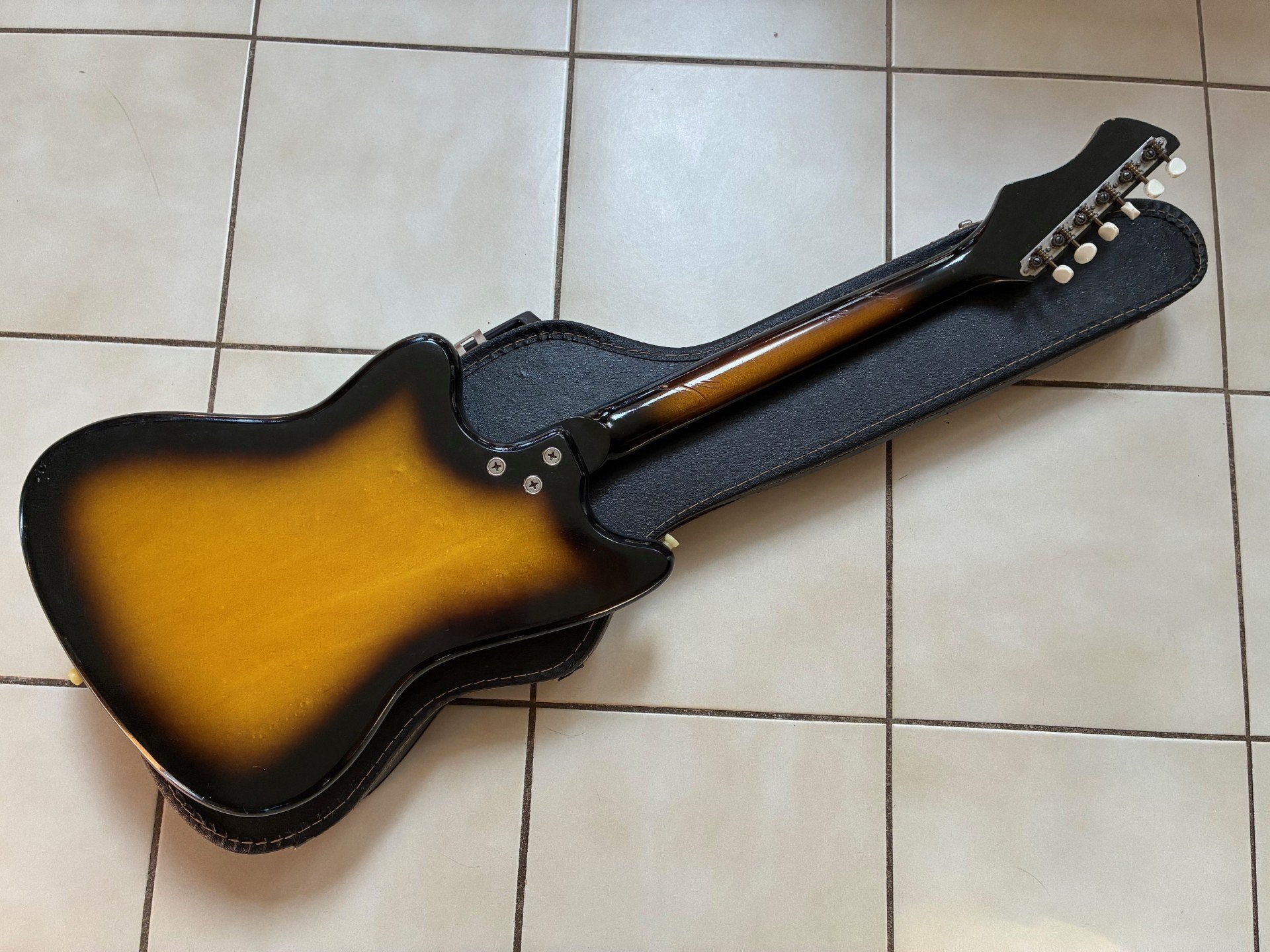 Vintage 1960's Harmony Bobkat Dearmond Gold Foil Pickup