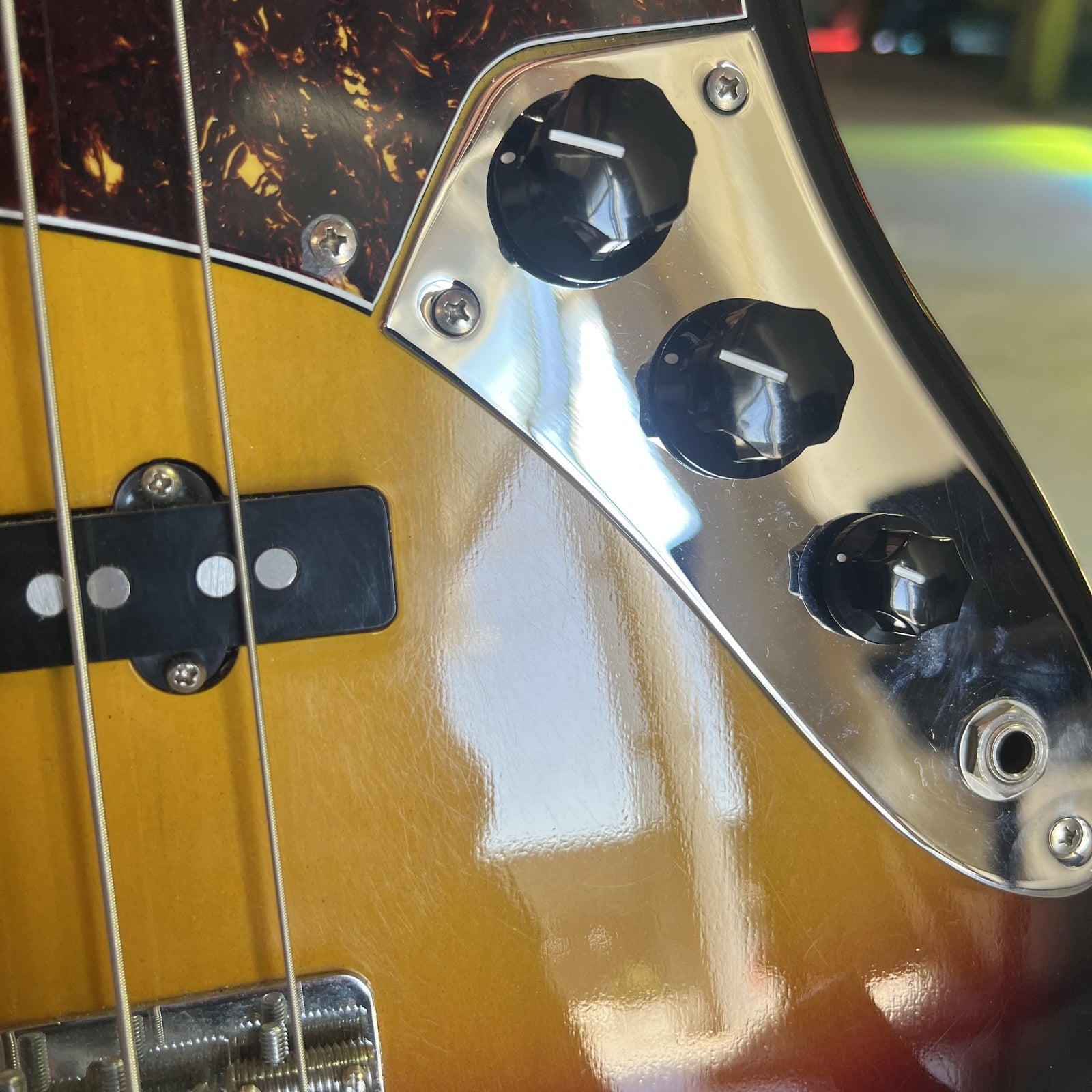 2002 Tokai Jazz Sound Bass Guitar - Sunburst