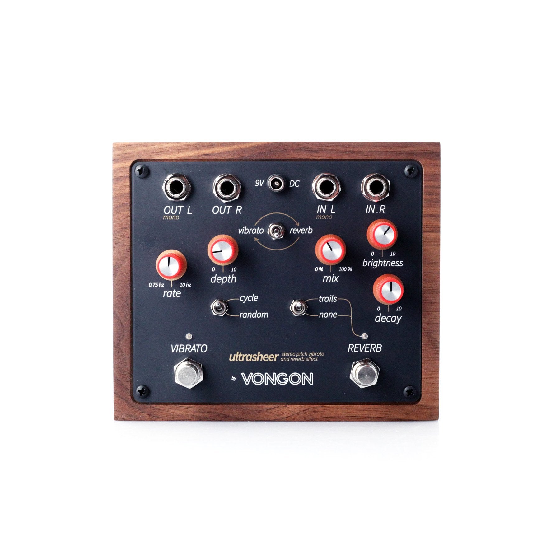 Vongon Ultrasheer Stereo Vibrato & Reverb - Cottonwood Music Emporium