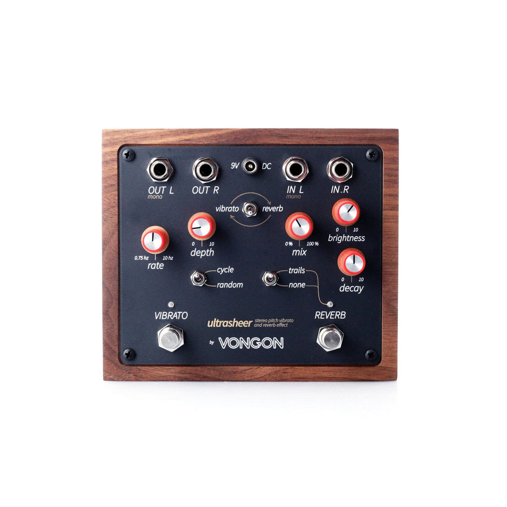 Vongon Ultrasheer Stereo Vibrato & Reverb - Cottonwood Music Emporium