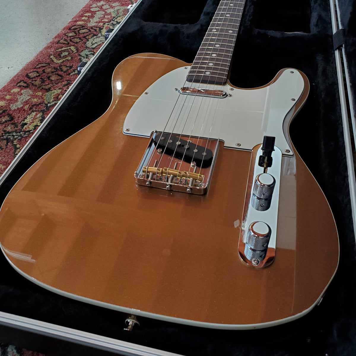 2022 Fender JV Modified '60s Custom Telecaster - Firemist Gold