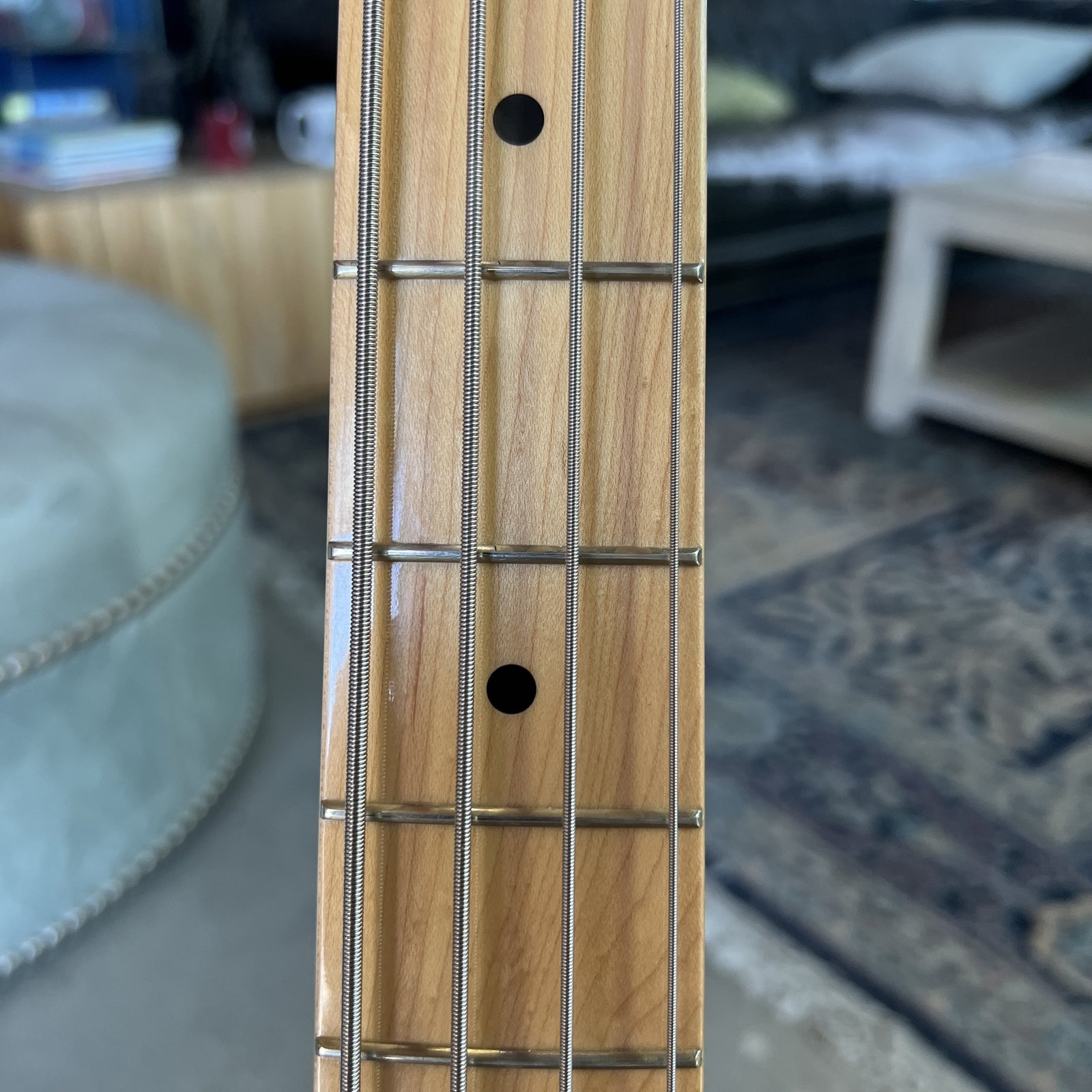 Fender Made in Japan (MIJ) Limited International Color Precision Bass – Morocco Red (2023)