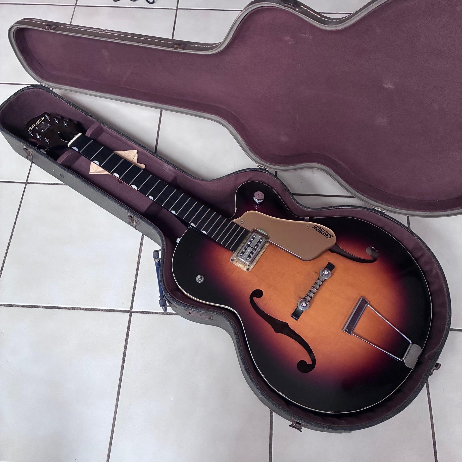 Vintage 1958 Gretsch Anniversary Guitar Patent Pending Pickup