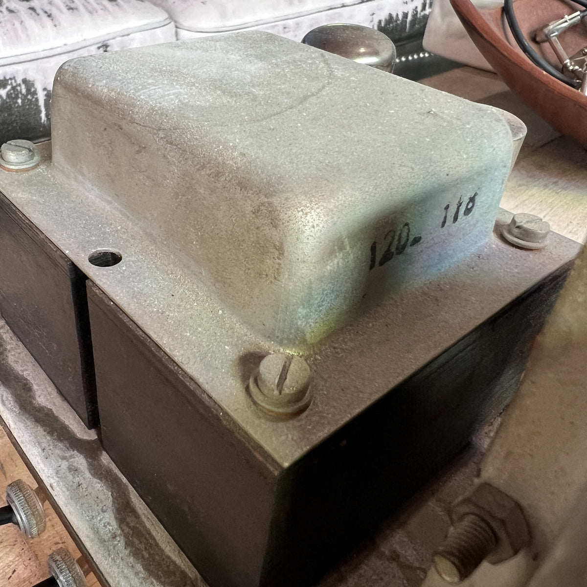 1967 Marshall JTM 50 "Black Flag" Plexi | Original Drake 784-128 & Vintage Tesla Blue Glass EL34s