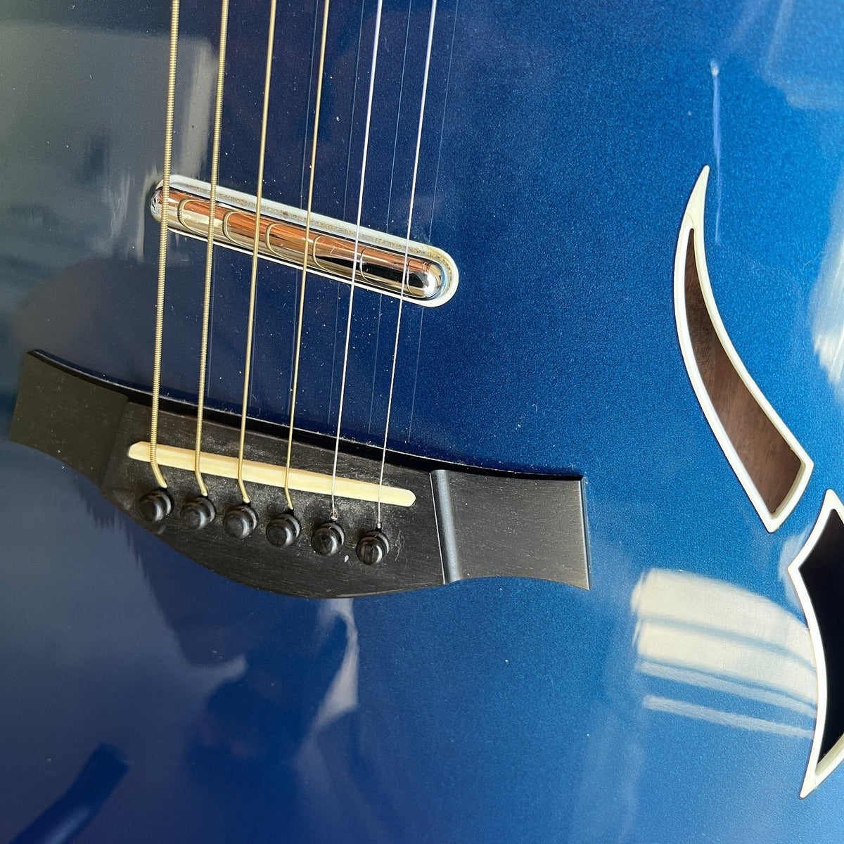 Taylor T5-C Thinline 5-Way - Blue Edgeburst