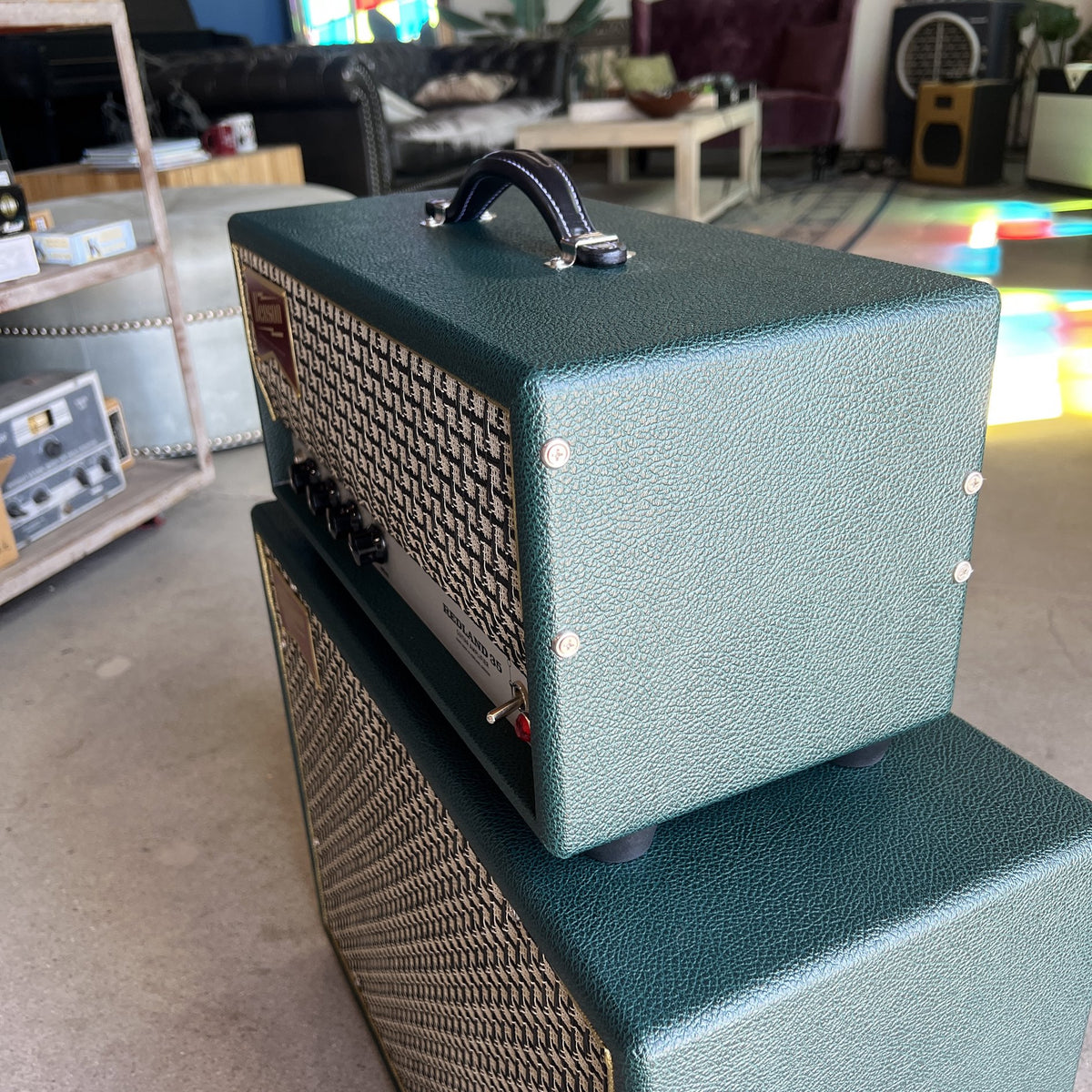 Benson Amps Redland 35 Tube Amplifier Head Green