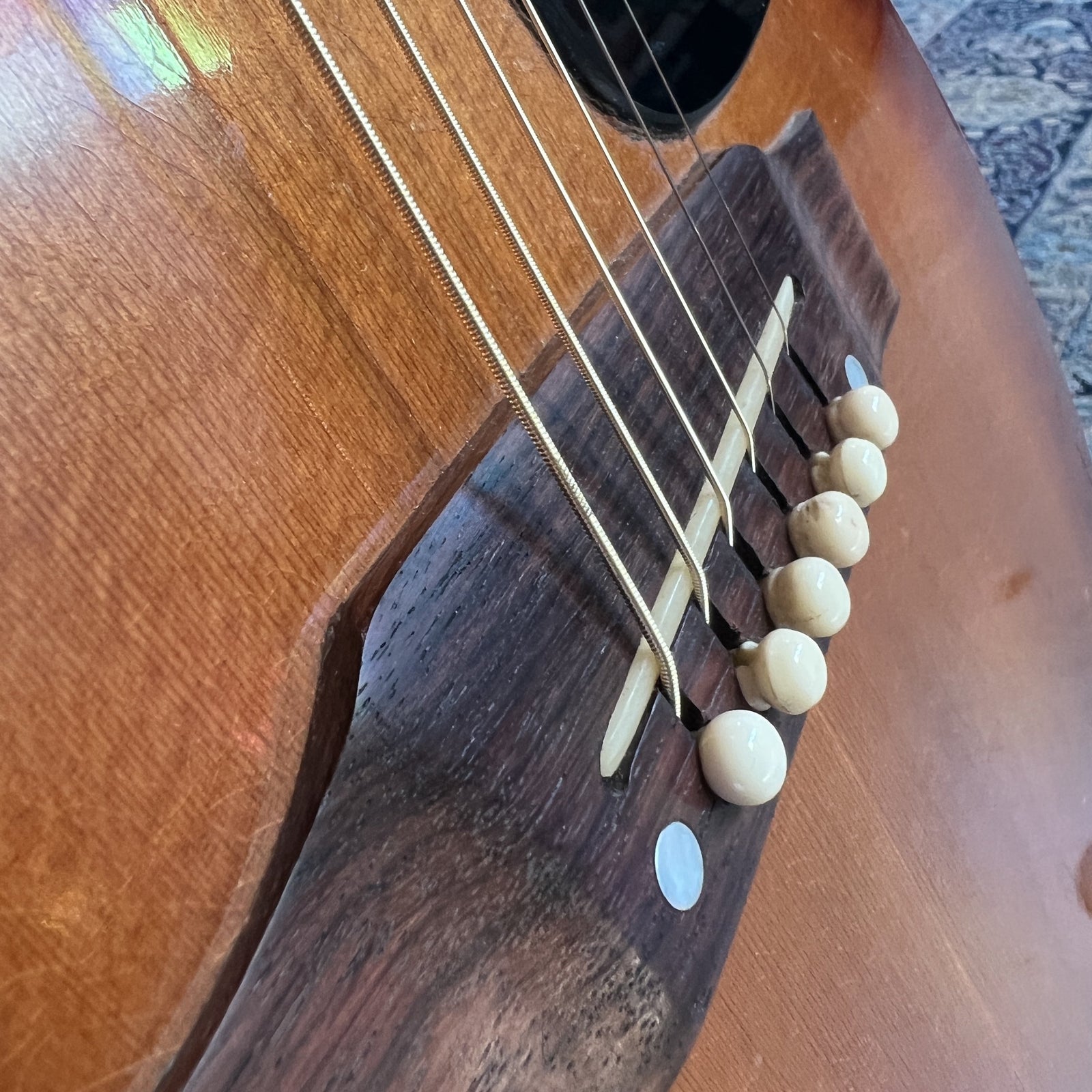 Vintage 1960-1962 Gibson LG-2 Sunburst – Player Grade X-Braced Acoustic with Pickup & Upgraded Fixed Bridge