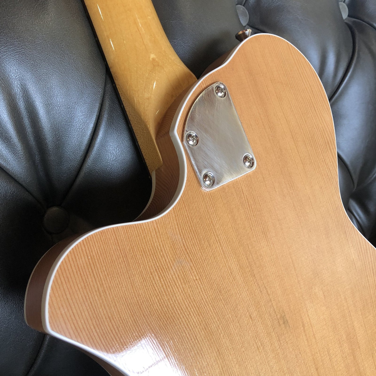 Fry Guitars SID - Misty Metallic Green Checked